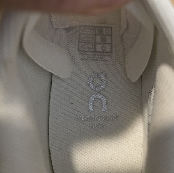 Like New, Barely Worn, On Running Cloudnova White Sneakers - Picture 4 of 6
